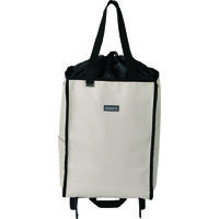 レップ ショッピングカート ハンディトートカート 保冷保温 折り畳み式 30L グレー 542514 1個