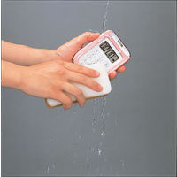 タニタ（TANITA） デジタルタイマー キッチンタイマー 丸洗いタイマー100分計 ピンク TD378PK 1個