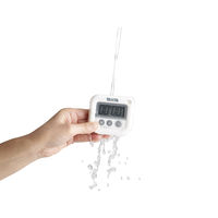 タニタ（TANITA） デジタルタイマー キッチンタイマー 丸洗いタイマー ホワイト TD376NWH 1個