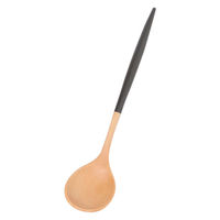 ウッドカトラリースプーン ブラック 1セット（1本×2） LAKOLE/ラコレ