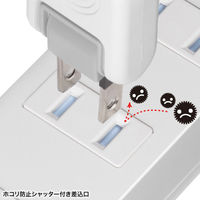 サンワサプライ  火災予防タップ TAP-TSH33N2（直送品）
