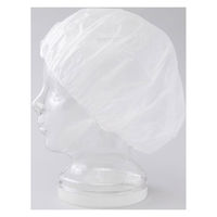 セーフラン安全用品 衛生キャップ(ディスポ) ホワイト (720枚入) J2517-WH 1箱(720枚入)（直送品）