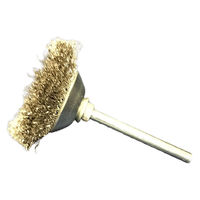 高島産業 ステンレス 軸付ミニベベルブラシ BSS-025-3 1セット(3個)（直送品）