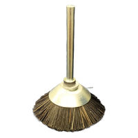 高島産業 馬毛 軸付ミニベベルブラシ BSU-020-3 1セット(3個)（直送品）