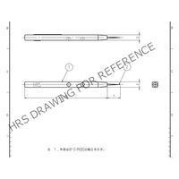 ヒロセ電機 DF 端子抜き治具 DF-C-PO(B) 1個（直送品）