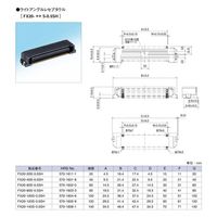 ヒロセ電機 フローティング構造 0.5mm ピッチ 基板間接続用 ライトアングルレセプタクル FX20-120S-0.5SH 1個（直送品）