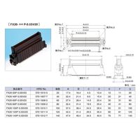 ヒロセ電機 フローティング構造 0.5mm ピッチ 基板間接続用 ストレートヘッダー FX20-40P-0.5SV20 1個（直送品）