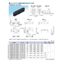 ヒロセ電機 MIL規格準拠品 ソケットタイプ（圧接用 誤挿入防止ガイド付き） HIF3MAW-16D-2.54R(63) 1個（直送品）