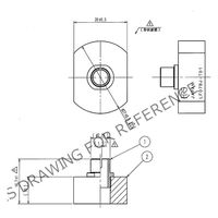 ヒロセ電機 小型防水シールドコネクタ 結線治具 LF07BJ-T01 1個（直送品）