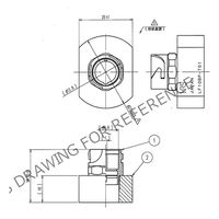 ヒロセ電機 小型防水シールドコネクタ 適用工具 結線治具 LF10BP-T01 1個（直送品）
