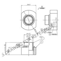 ヒロセ電機 小型防水シールドコネクタ 適用工具 結線治具 LF13BJ-T01 1個（直送品）