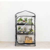 タカショー ダブルジップ温室 3段 GRH-D02 1台（直送品）