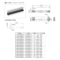 ヒロセ電機 2.54mmピッチ高密度コネクタ ストレートタイプ 2列 10極 A1-10PA-2.54DSA(71) 1個（直送品）