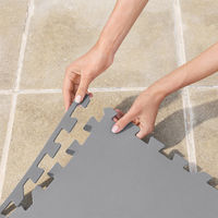 Bestway フロアプロテクター 1.96mX1.96m グレー 60334 1セット(17枚)（直送品）