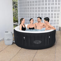 Bestway エアジェットスパ マイアミ 4 1.8mX66cm ブラック 60002 1台（直送品）