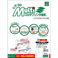 ヒサゴ　マルチプリンタ帳票（FSC）　FSC2005　A4　白紙3面6穴　1冊（100枚入）（わけあり品）
