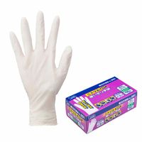 【使いきりニトリル手袋】エステー モデルローブNo.991 ニトリル手袋 ホワイト LL ST761159 1箱（100枚入）