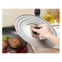 ヒロショウ フッ素ガラス窓付フライパンカバー 22・24・26・28cm 4サイズ兼用 SC-67 1個（直送品）