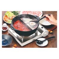 ヒロショウ 仕切り鍋 26cm アク取りお玉・汁きりお玉付 SKN-26 1式（直送品）