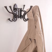 ポッシュリビング スウィングフック W27×D16.5×H13cm キャストアイアン 63338 1個（直送品）