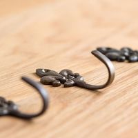 ポッシュリビング ブラスフック W2.5×D2×H5.5cm 62529 1セット(6個)（直送品）