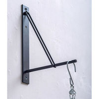 ポッシュリビング フォールディングフック アンティークゴールド W2.5×D15.4×H21cm アイアン 63982 1個（直送品）