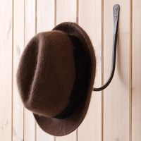 ポッシュリビング ワールプールフック W1.5×D23.5×H25cm キャストアイアン 62096 1個（直送品）