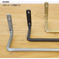 ポッシュリビング アイアンウォールフック 8連 アンティークゴールド W44.5×D3×H3.5cm 63140 1個（直送品）