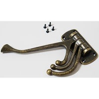 ポッシュリビング フックF　W4×D14×H13cm 合金(アイアン・アルミ) 62151 1個（直送品）