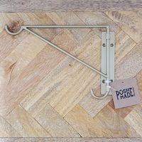 ポッシュリビング スウィングフック アンティークゴールド W2.5×D20.4×H13.8cm アイアン 63980 1個（直送品）