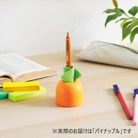 【アウトレット】リヒトラブ ペンスタンド パイナップル A-241-5 1セット（1個×2）
