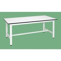 サカエ 軽量作業台(KKタイプ/均等耐荷重350kg/ポリエステル天板/H740mm/固定式) KKー69LW 1台（直送品）