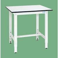 軽量高さ調整作業台(TKK8タイプ/均等耐荷重200kg/ポリエステル天板/H800~1000mm/固定式) TKK8ー097LW 1台（直送品）