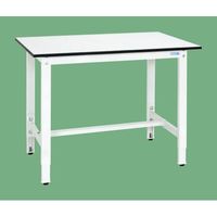 軽量高さ調整作業台(TKK8タイプ/均等耐荷重200kg/ポリエステル天板/H800~1000mm/固定式) TKK8ー127LW 1台（直送品）