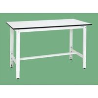 軽量高さ調整作業台(TKK8タイプ/均等耐荷重200kg/ポリエステル天板/H800~1000mm/固定式) TKK8ー157LW 1台（直送品）