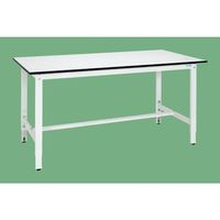 軽量高さ調整作業台(TKK8タイプ/均等耐荷重200kg/ポリエステル天板/H800~1000mm/固定式) TKK8ー189LW 1台（直送品）