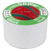 光洋化学 エースクロスSBW黒 75mm×20m 111030 1セット(4巻)（直送品）