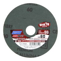 サンゴバン ノートン ファイバーディスクペーパー REDHEAT 1枚 125mm SG #60 338556 1セット(12枚)（直送品）