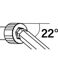 PB SWISS TOOLS ピービースイスツールズ 六角穴用 ボールポイントビット 2.5mm 全長50mm E6.212/2.5 1個（直送品）