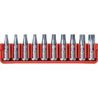 ピービースイスツールズ 10本組 ショートタイプ へクスローブビットセット ビットホルダー付 パッケージタイプ C6.705CN 1セット（直送品）