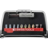 PB SWISS TOOLS ピービースイスツールズ 10本組 ショートタイプ ドライバービット ケース付 C6.702BCCN 1セット（直送品）