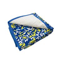 SIGNET シグネット 運搬用あて布団 スクラッチガード 1150×1850mm デジカモ・ブルー 99902 1個（直送品）