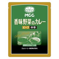 業務用 MCC 香味野菜のカレー 中辛 200g・1人前 1セット（1個×2）エム・シーシー食品 レトルト