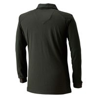 TS DESIGN ワークニットロングポロシャツ カーキグリーン L 5105-55-L 1着（直送品）