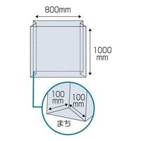 FAR EAST 乗用車用タイヤ袋業務用100枚入(普通車/4WD) 153999/1セット 1セット(100枚)