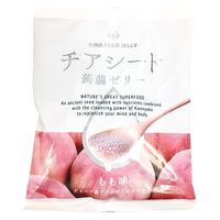 チアシード蒟蒻ゼリー もも味 1セット（1袋（10個）×12） こんにゃくゼリー