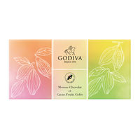 〈GODIVA〉ムースショコラ エ カカオフルーツジュレ 7個入 1箱 三越伊勢丹　手提げ袋付き 手土産 ギフト お中元　ゼリー