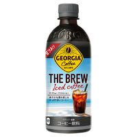 コカ・コーラ ジョージア ザ・ブリューアイスコーヒー（甘さあり）500ml 1箱（24本入）