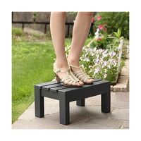 小原産業 プラスチック万能台 長方形 グレー 400mm×280mm×200mm ST-403 1個 63-7934-57（直送品）