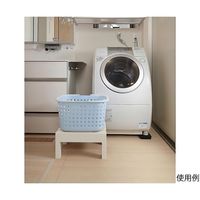 小原産業 プラスチック万能台 長方形 アイボリー ST-402 1個 64-5075-74（直送品）